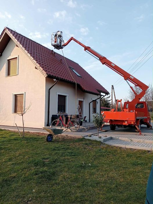 Podnośnik koszowy zwyżka wycinka 100 zł