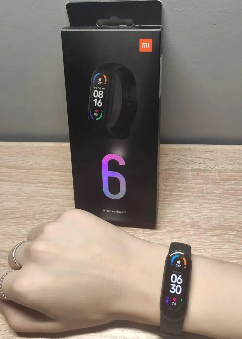 Фитнес-трекер Xiaomi Mi Smart Band 6 Black Global