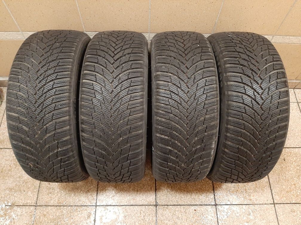 4 szt 215/50 r 18 Opony zimowe Firestone Winterhawk 4 2022 r JAK NOWE