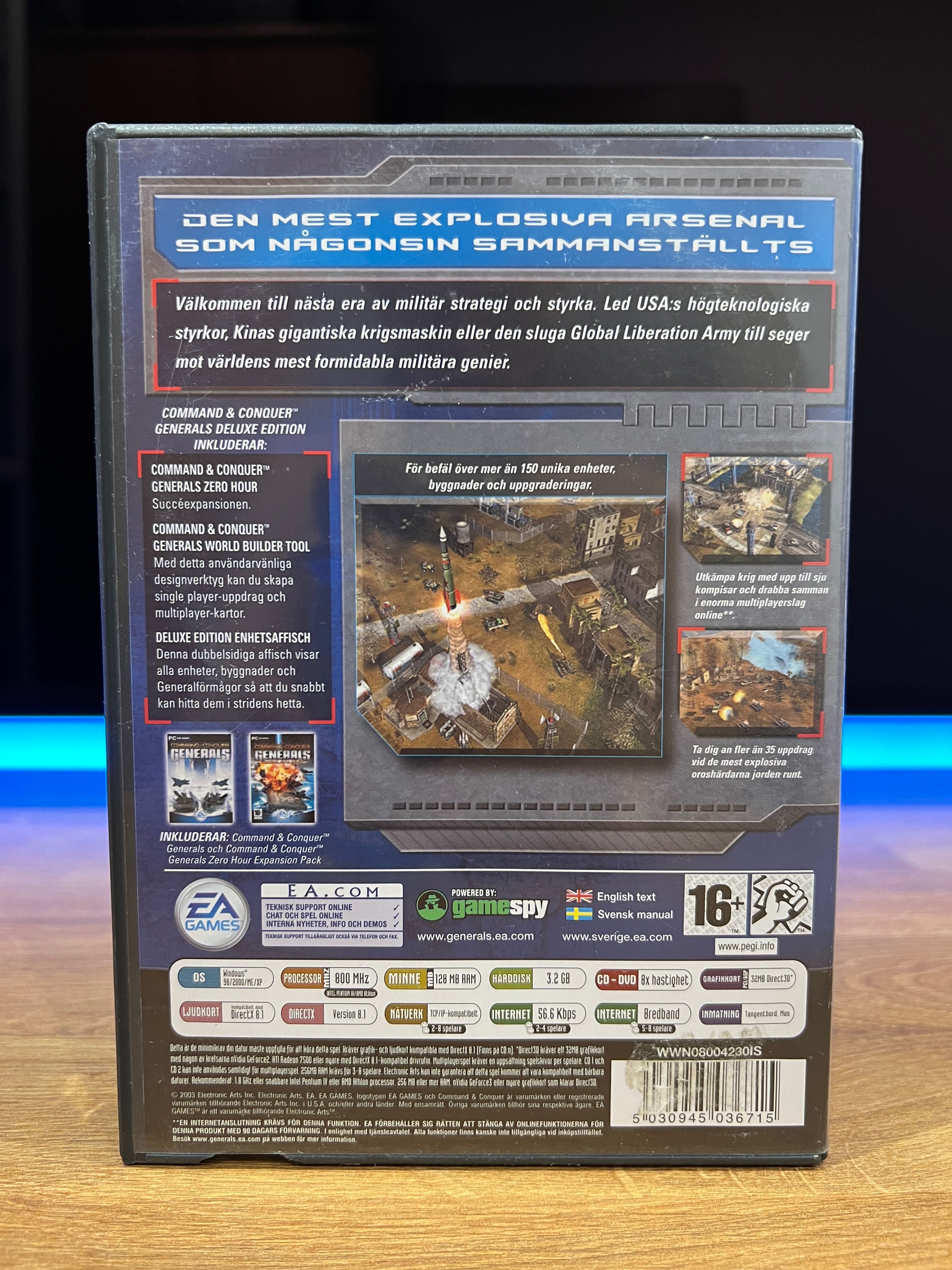 C&C Generals Deluxe Edition (PC EU 2003) kompletne wydanie EA