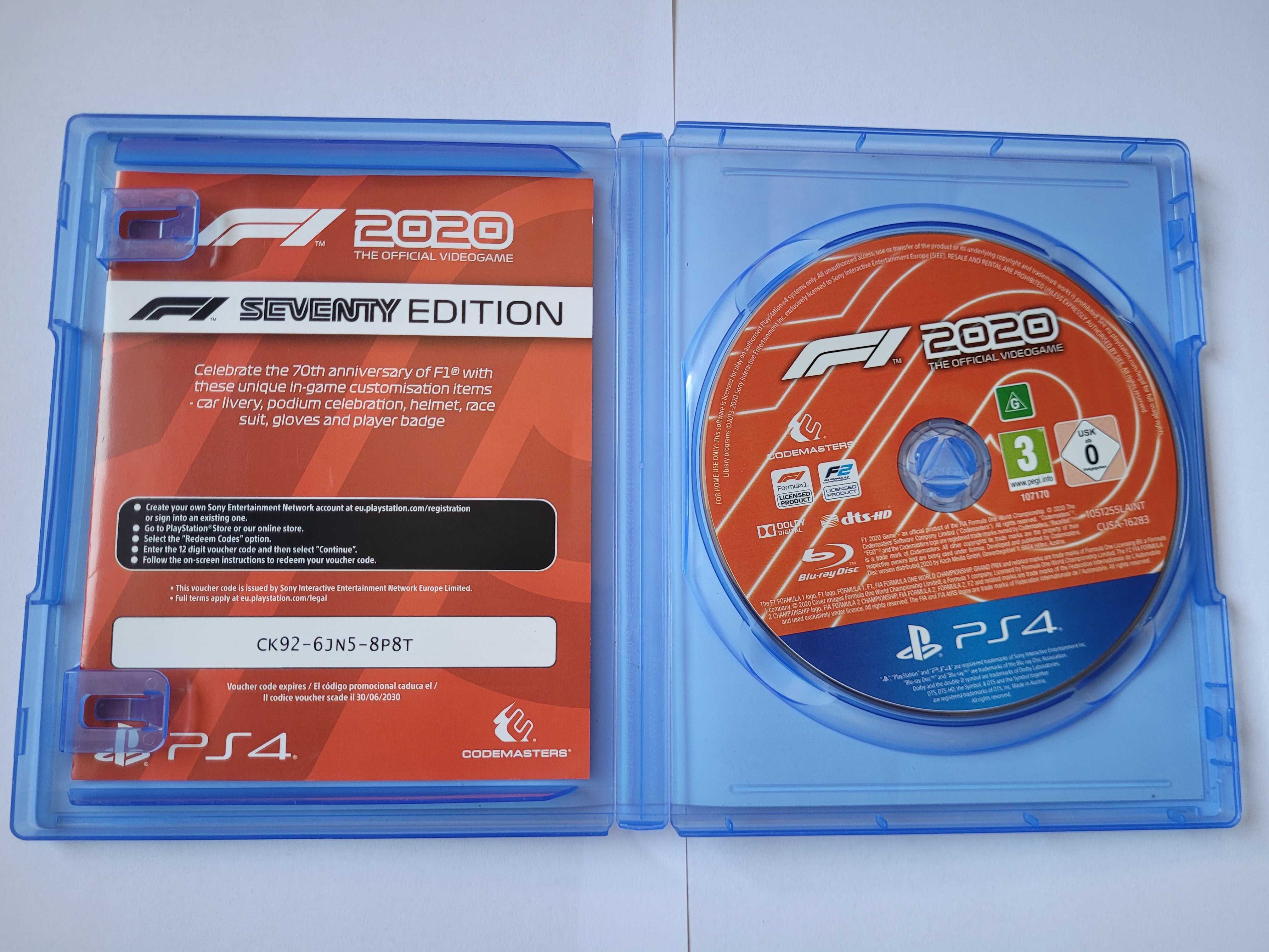 F1 2020 ps4, playstation 4