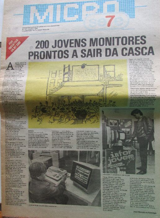 Micros Se7e - Colecção "quase" completa - - - - -Jornal de Informática