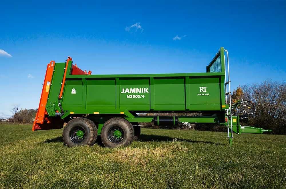 Rozrzutnik obornika ROLTRANS N250S/4 JAMNIK 8 ton Od ręki!