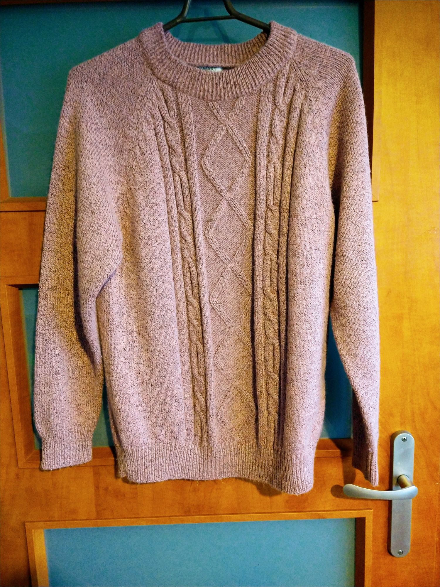 Sweter melanż damska r  L, pachy 50 cmx2
