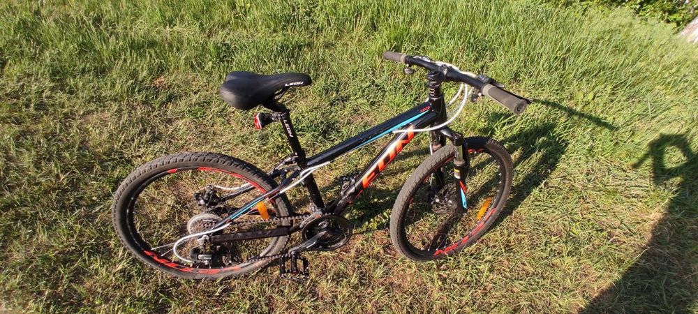 Подростковый MTB велосипед LEON Junior AM DD 24 (2019)