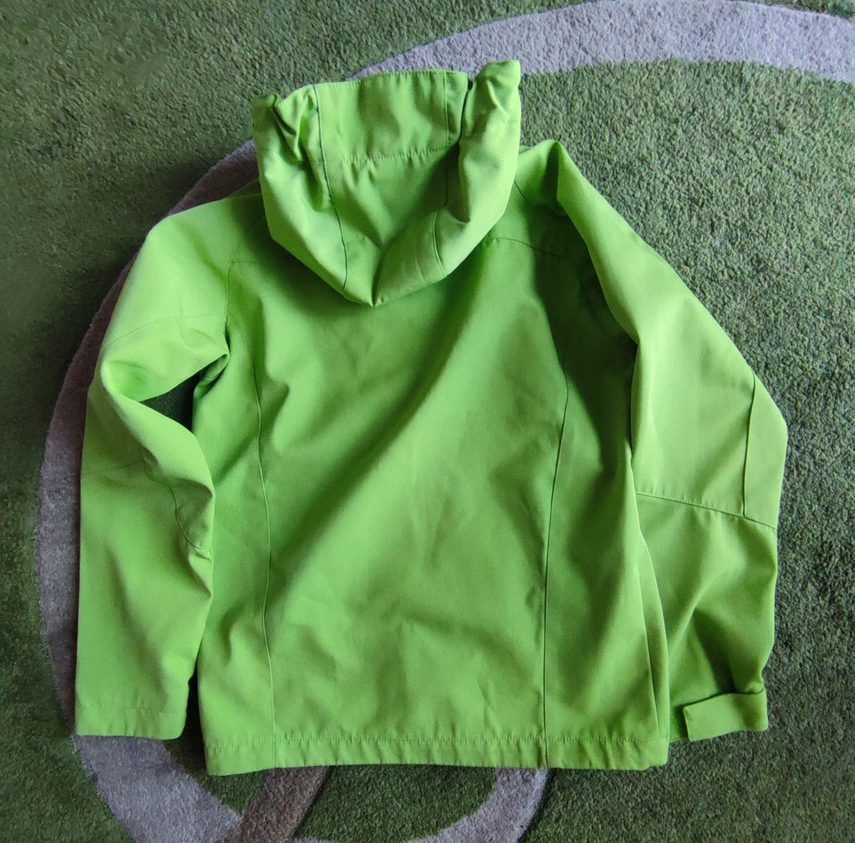 Kurtka Softshell zielona On The Peak Aquatex Air Vent