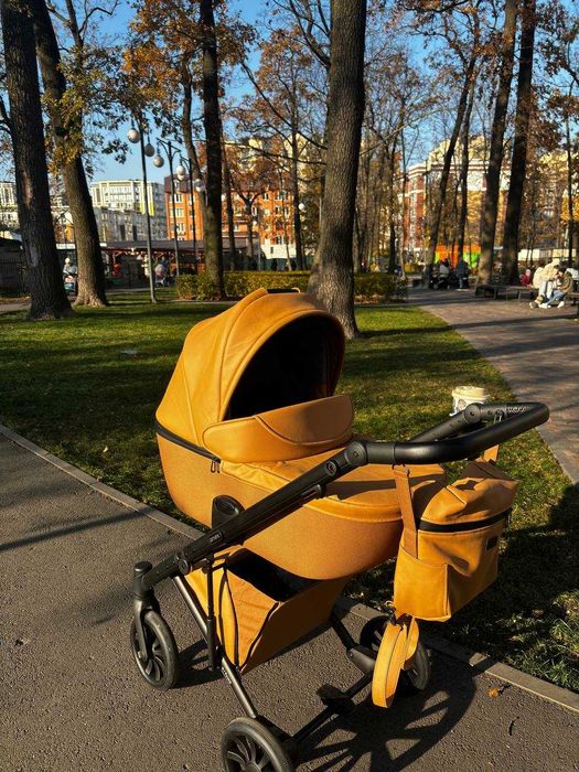 Коляска 2 в 1 Anex e/type Caramel + автокрісло Maxi-Cosi Citi