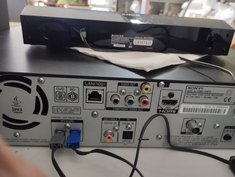 Excelente Sistema de Som  Sony