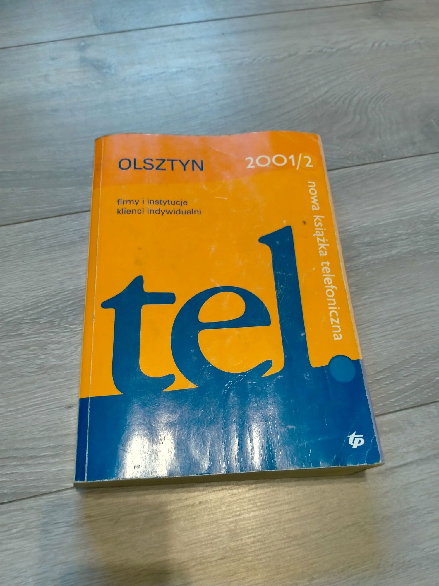 Książka telefoniczna rok 2001/2 Olsztyn