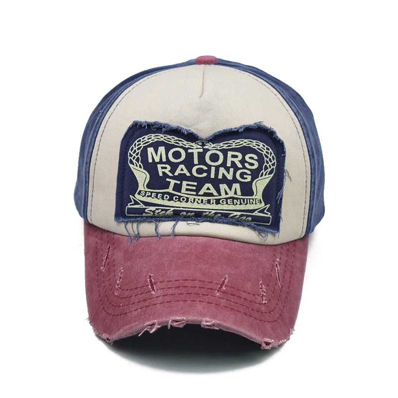 Бейсболка кепка Motors racing team женская мужская унисекс