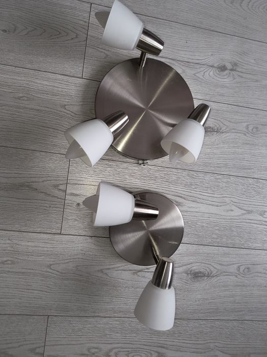 Lampa sufitowa plus kinkiet/komplet lamp