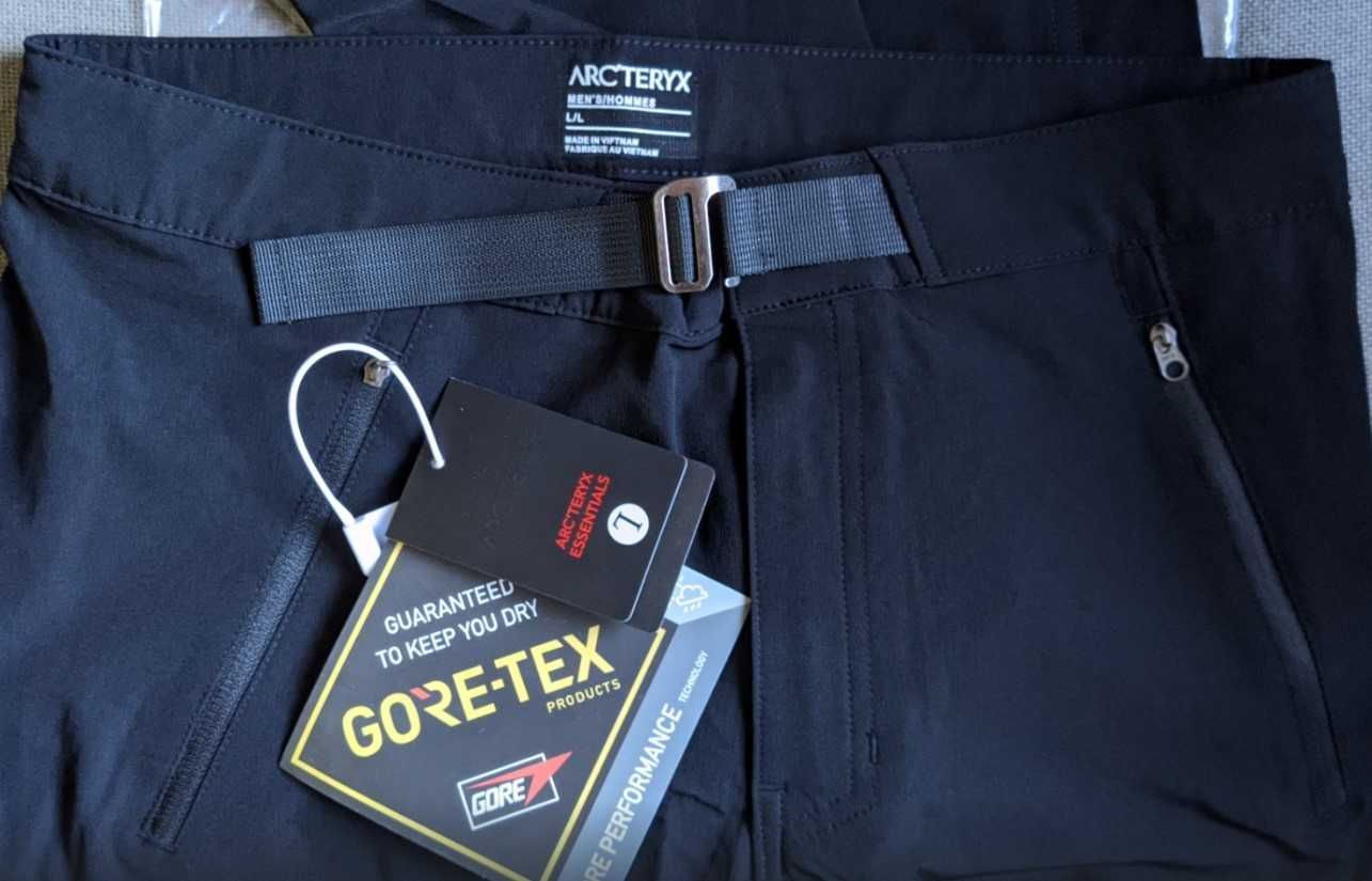 Трекінгові штани Arcteryx Gore-tex black