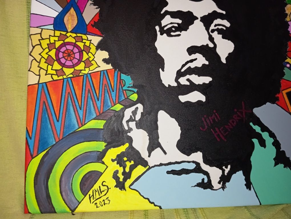 Quadro Jimmy Hendrix