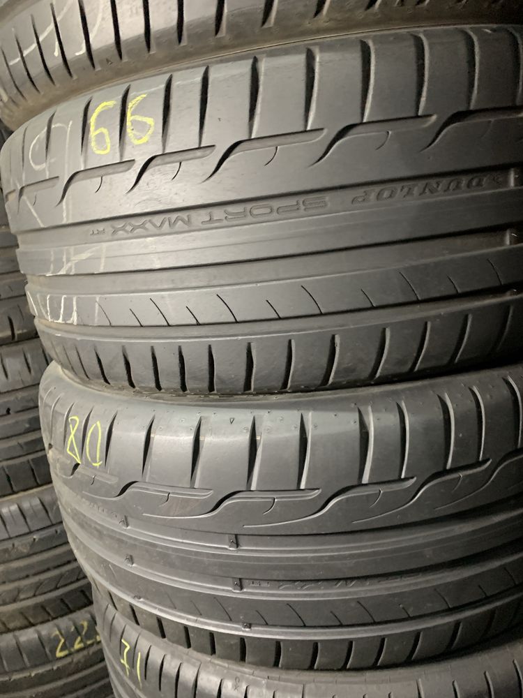 Шины  б/у лето 225/40 18 Dunlop sport maxx RT