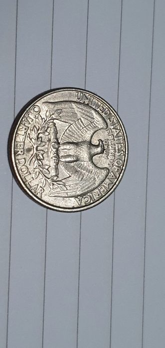 Moeda americana quarter dollar