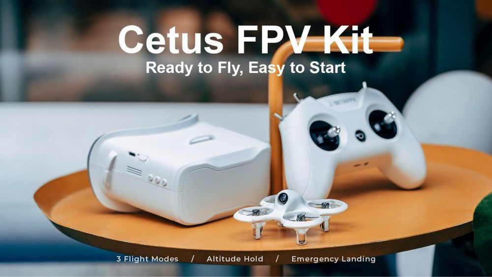 Cetus Kit від BetaFPV для перших кроків у світі FPV!