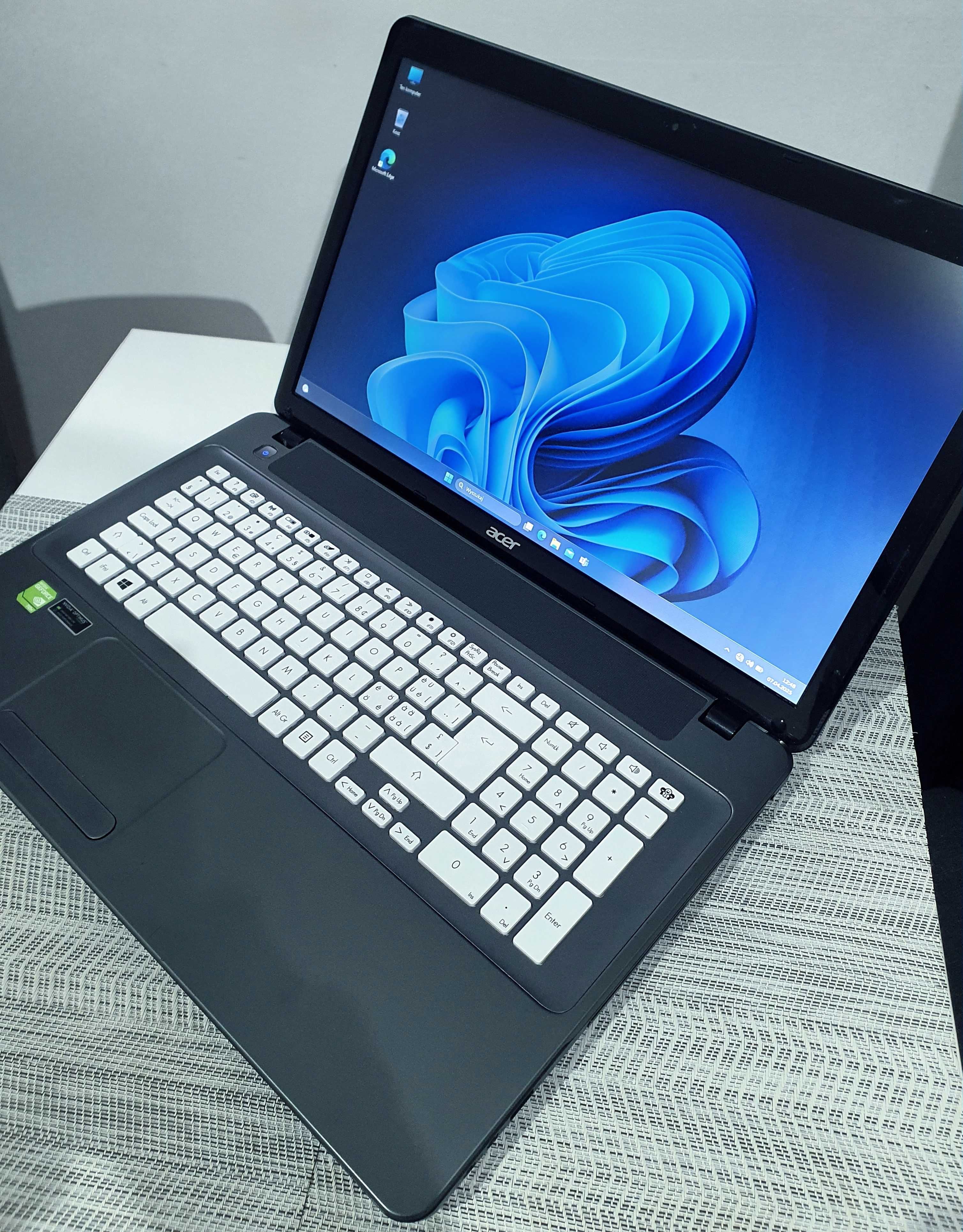 Acer Gaming 17,3" intel®core™i7/Geforce®/16GBram/USB3.0/Hdmi/SSD/Win11