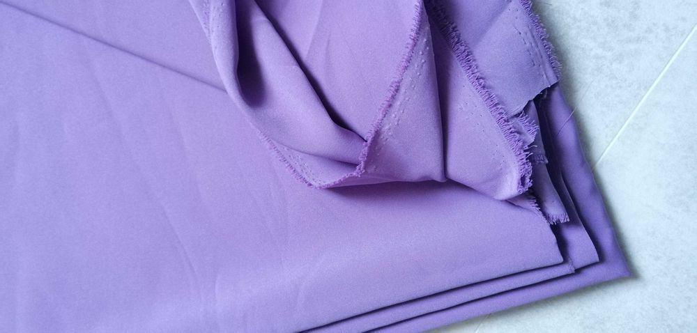 Fioletowy materiał poliester 2,96m x 3,60m Nowy!