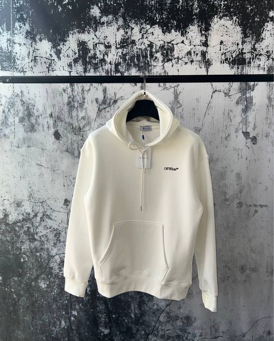 OFF-white мужской худи оверсайз женские унисекс оригинал белый черный