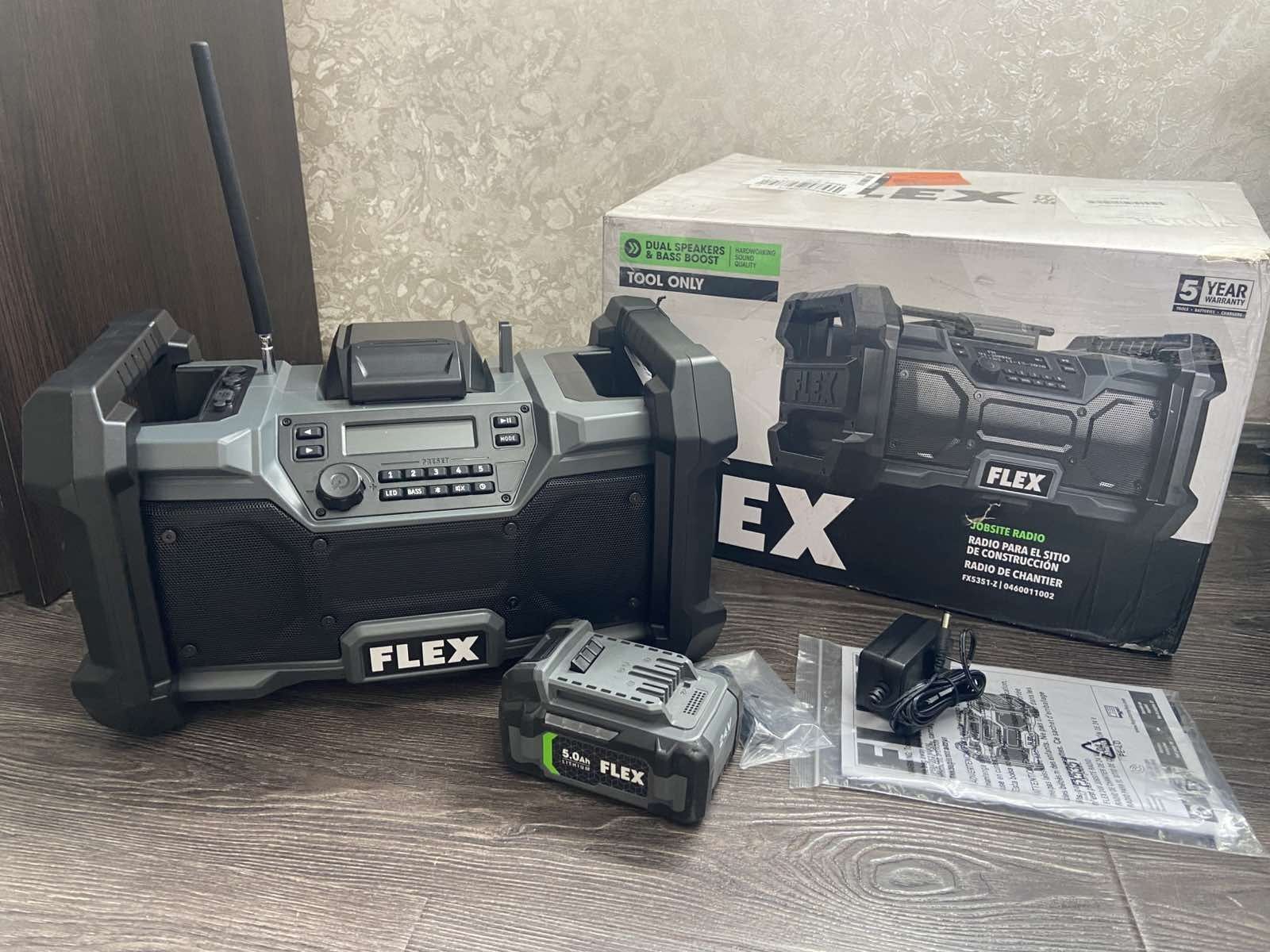 FLEX 24v jobs radio Bluetooth