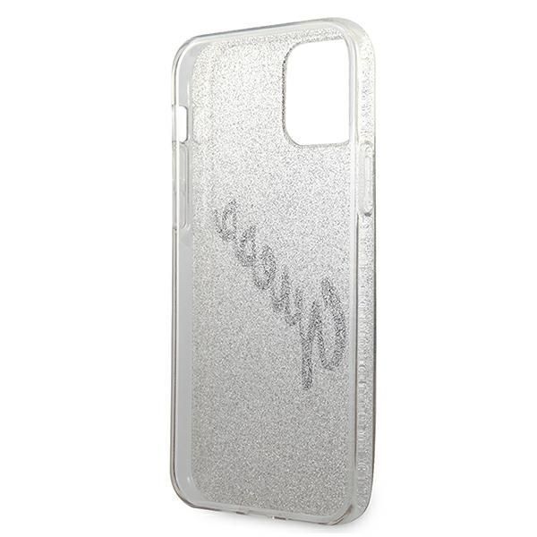 Etui Guess Glitter Gradient do iPhone 12 Mini 5,4" - Złoty/Gold