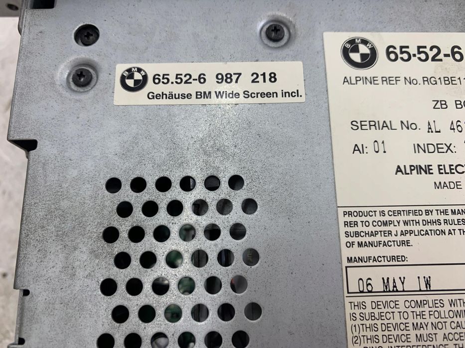 bmw e46 radio fabryczne navi nawigacja