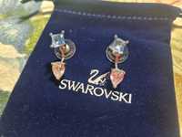 Сваровскі Swarovski MESMERA сережки гвіздки яскраві трансформер
