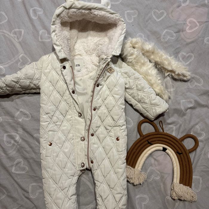 Комбінезон зимовий river island , білий