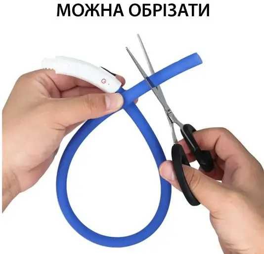 Светодиодный силиконовый ошейник для собак, кошек