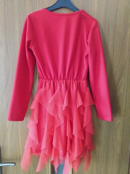 Czerwona sukienka Made In Italy