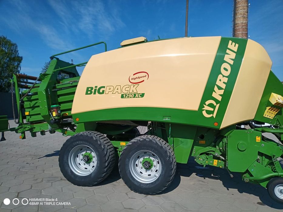 Krone BigPack 1290 XC  Pierwszy właściciel, prasowała tylko słomę