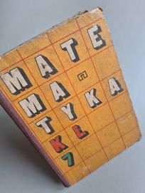 Matematyka - klasa 7. Książka
