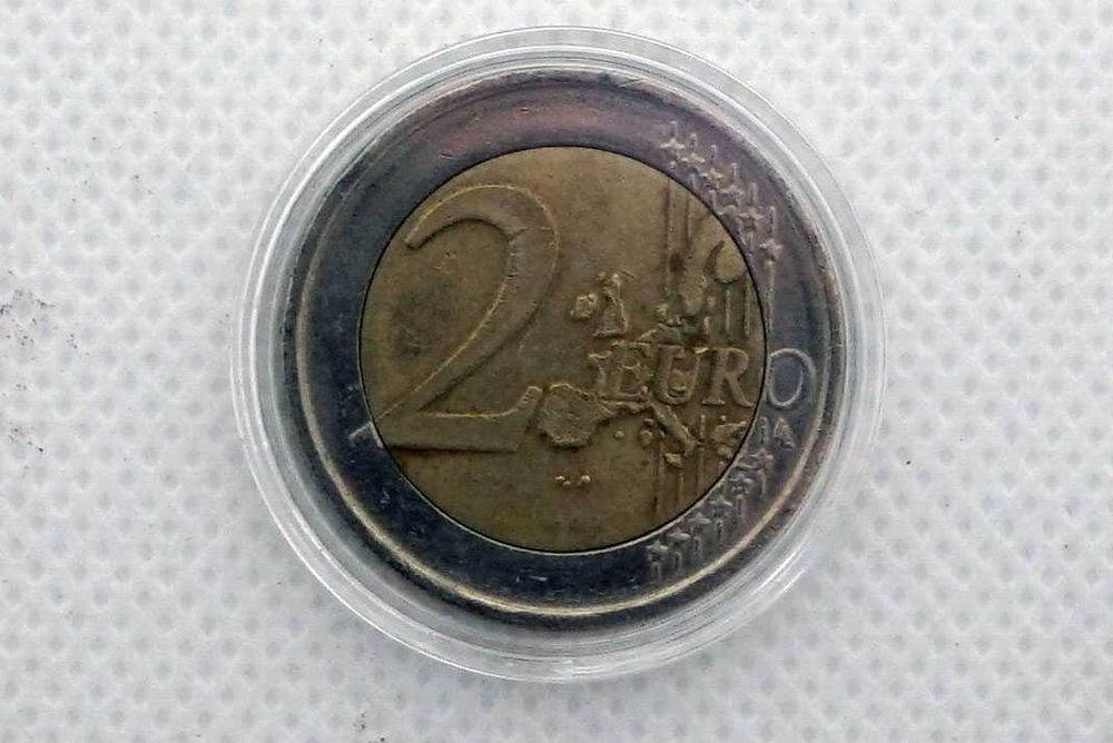 3 Moedas de 2 euros - Bélgica - Grécia - França