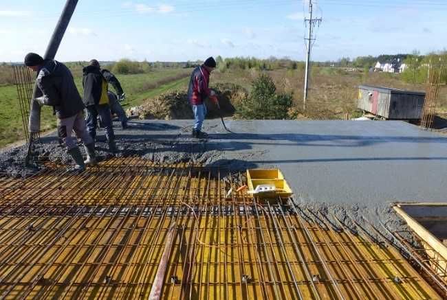 Монолітне перекриття Київ та Київська область Фундамент Бетонні роботи