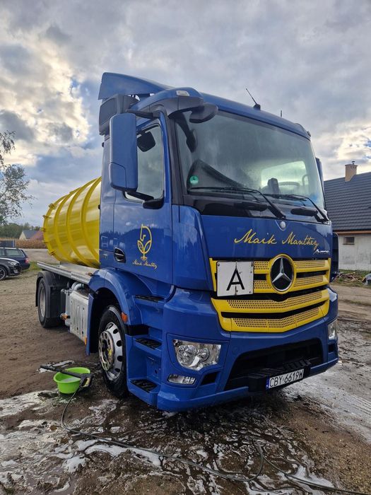 Mercedes-benz Asenizacyjny specjalny Antos
