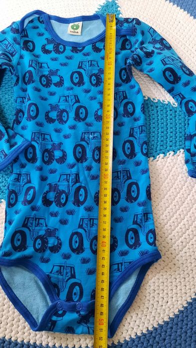 Merino wełna body traktor Bruder, r.98,Smafolk, Joha, Janus, Reima, Mo