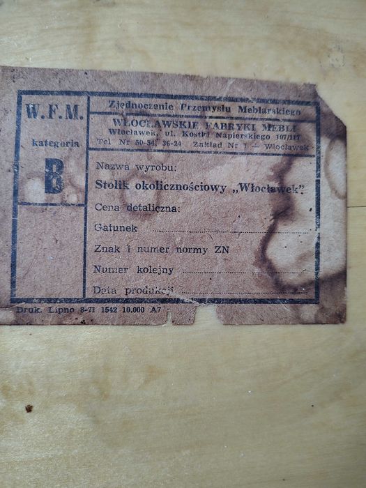 Fotele Lisek PRL ława i sofa