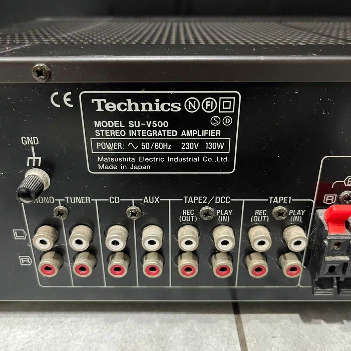 Wzmacniacz Stereo Technics Su-v500 | Używany | Sprawny |