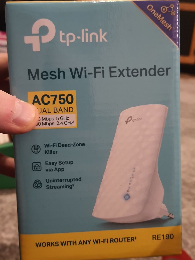 Wzmacniacz sygnału TP-Link RE190