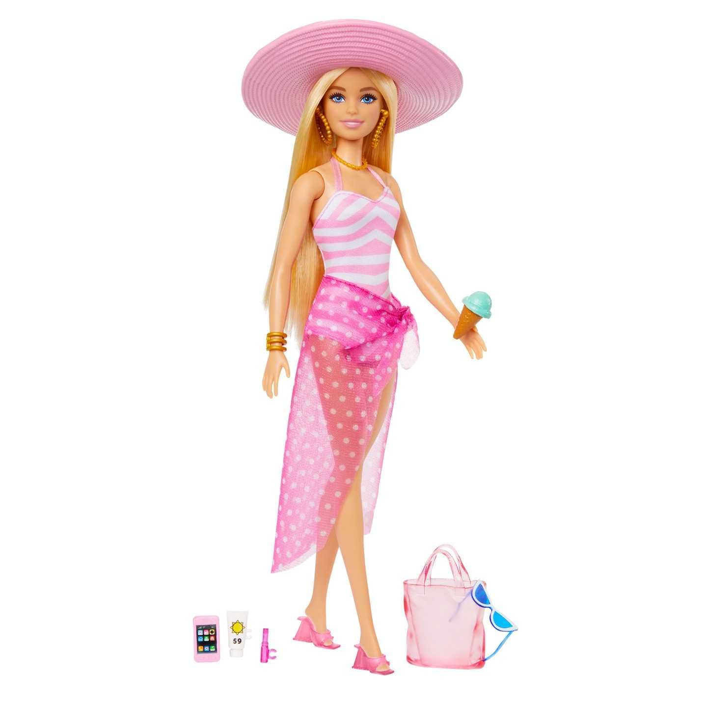 Mattel Barbie na plaży HPL73