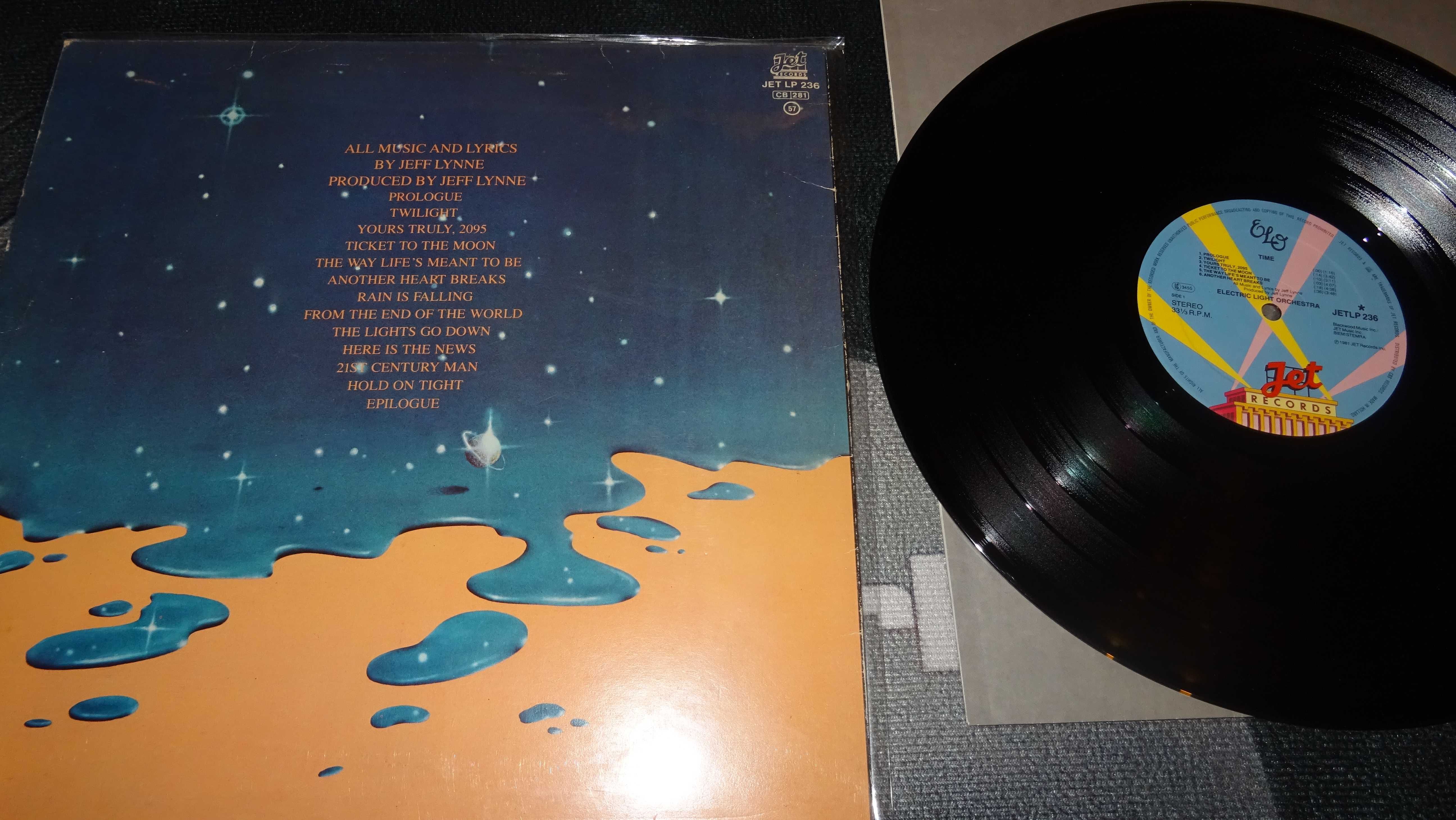 Winyl  ELO /Electric Light Orchestra...Time- LP-1981 Wydanie 1