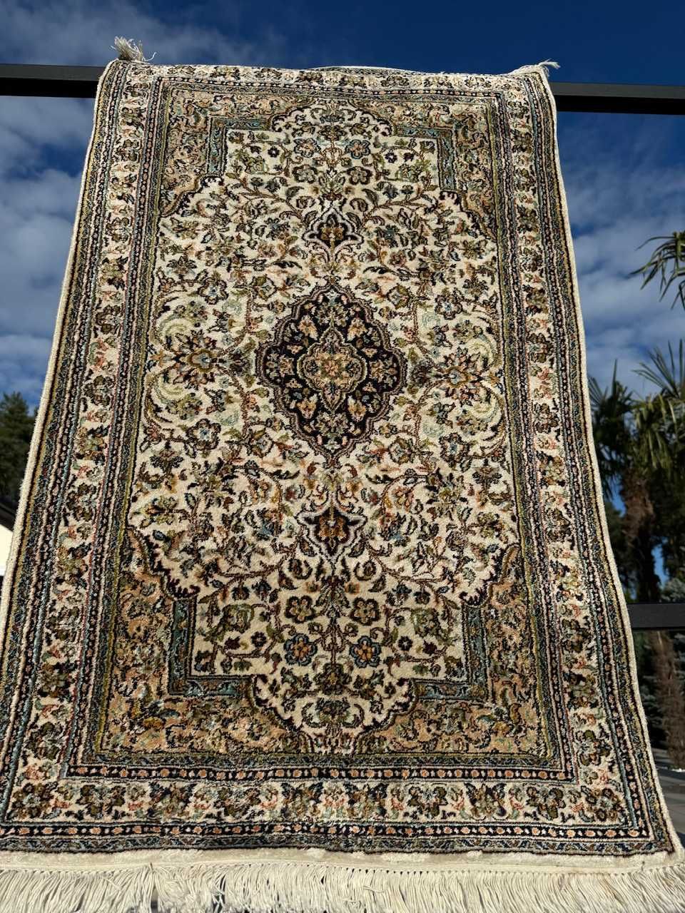 Jak nowy jedwabny dywan perski GHOUM 130x75 sklep 10 tyś