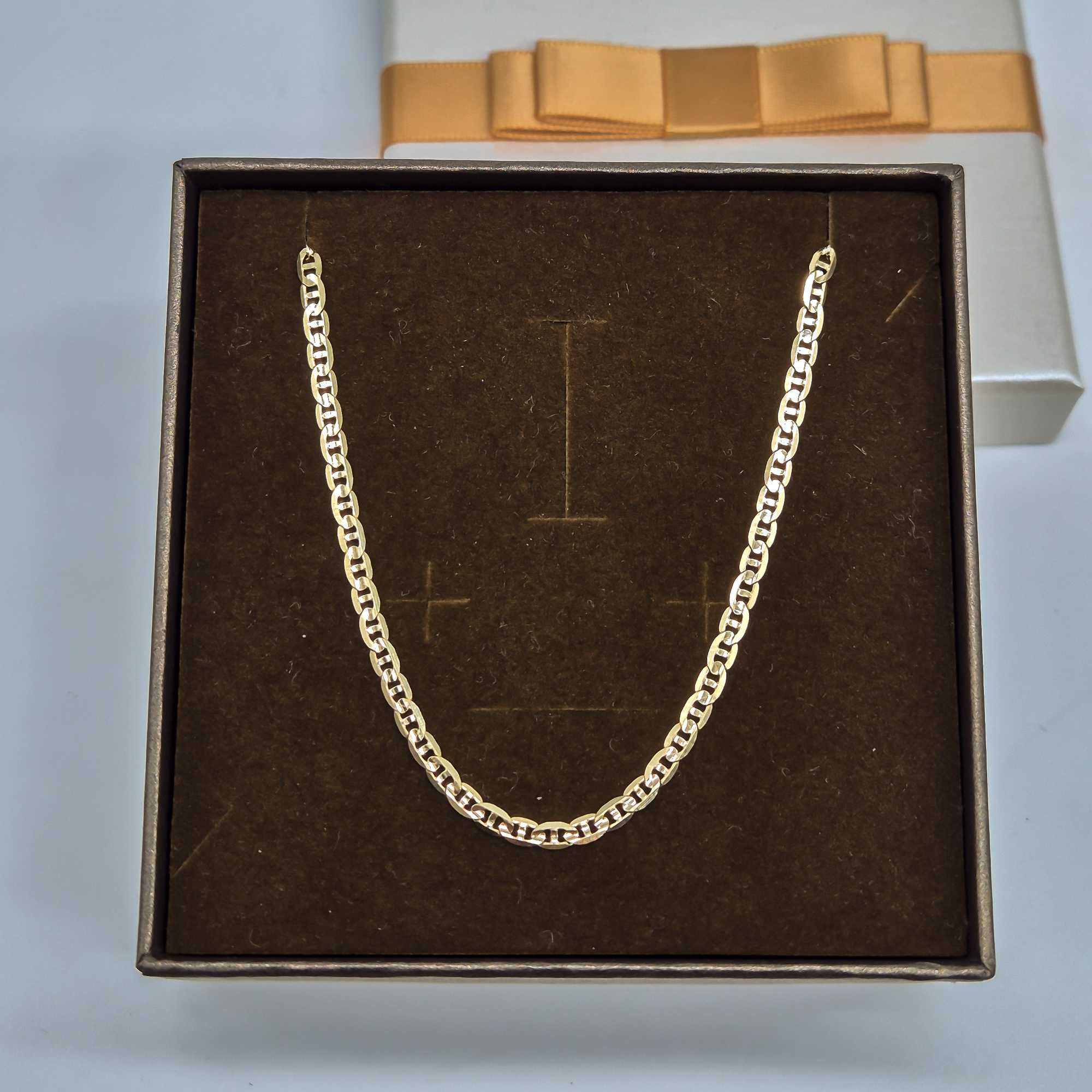 Złoty łańcuszek 585 4,87gram 45cm Gucci PEŁNY Nowy WYSYŁKA GRATIS