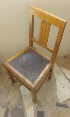 6 cadeiras antigas