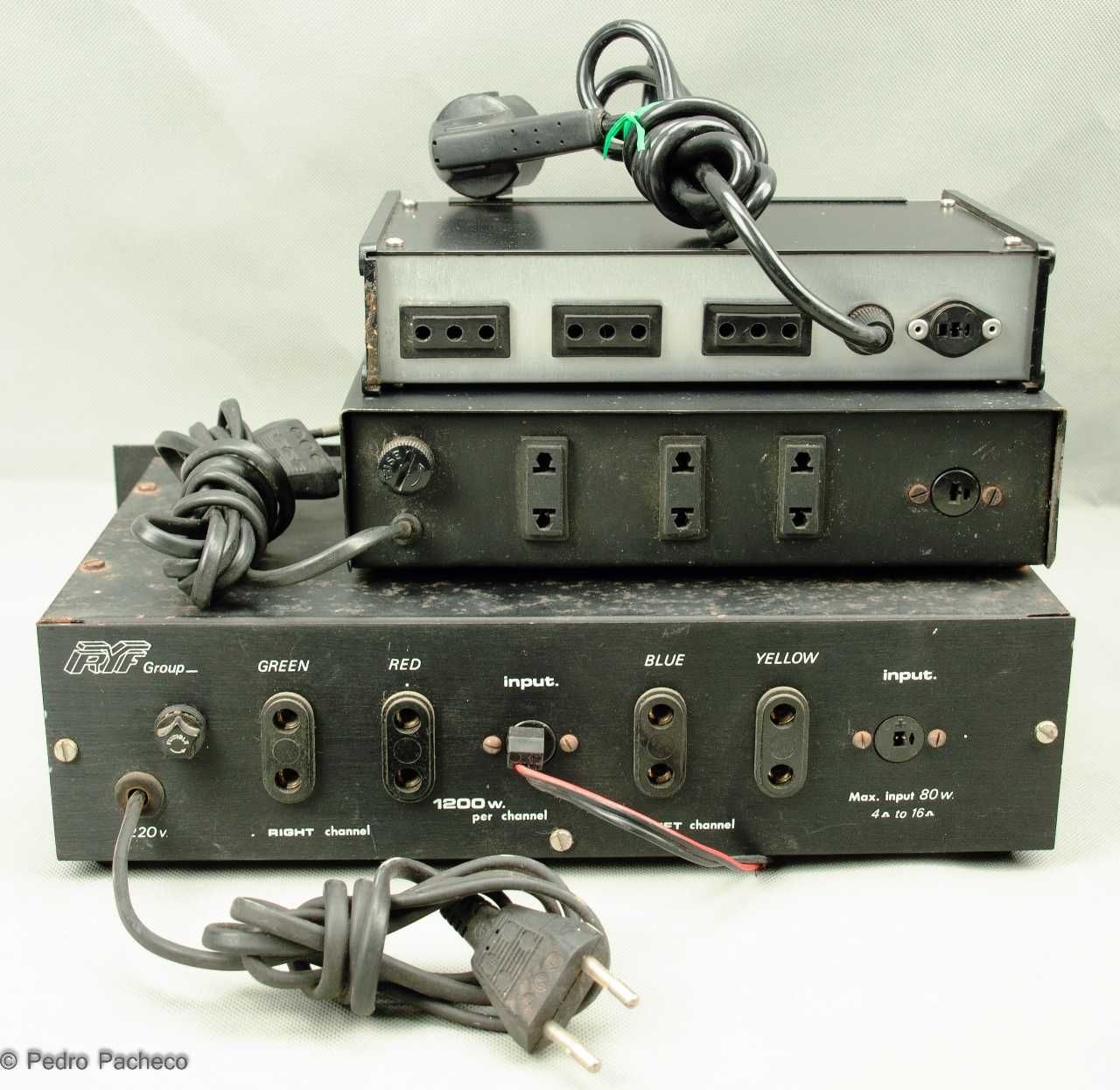 Vendo 3 amplificadores Merlaud e 1 vintage Ferguson