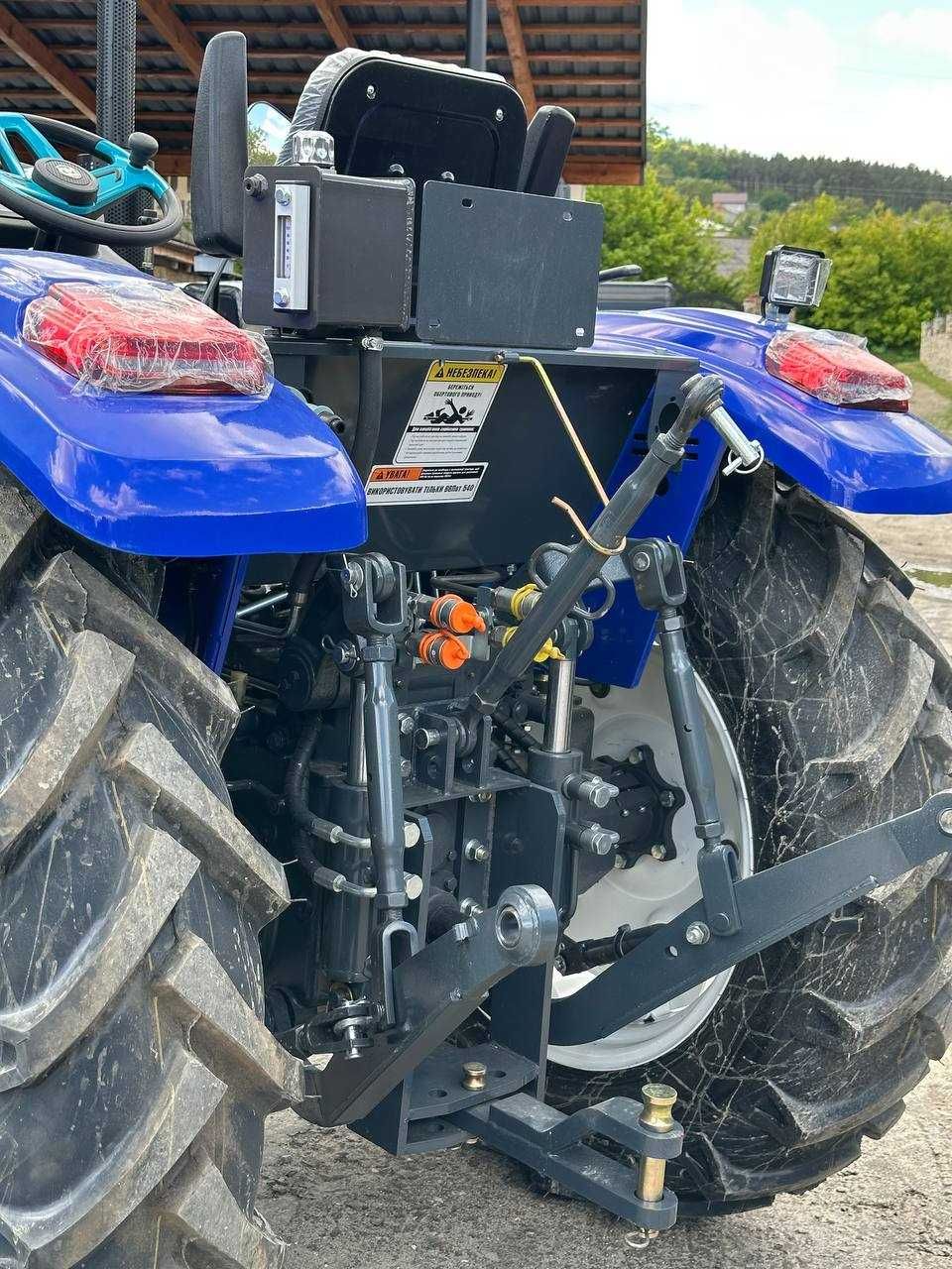 Мінітрактор Файтер RD-504 LUX 50 к.с,4 ц .реверс,примус.Доставка Обмін