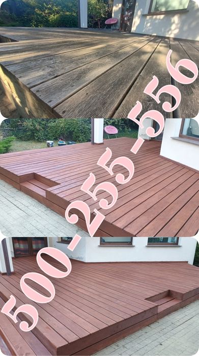 Czyszczenie i Renowacja Tarasów Drewnianych. Przygotuj się na Zimę !!