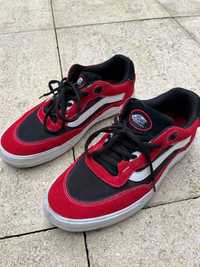 Vans wayvve vermelhas e pretas