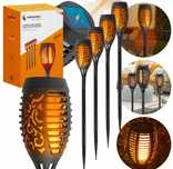 Lampa solarna dekoracja ozdoba