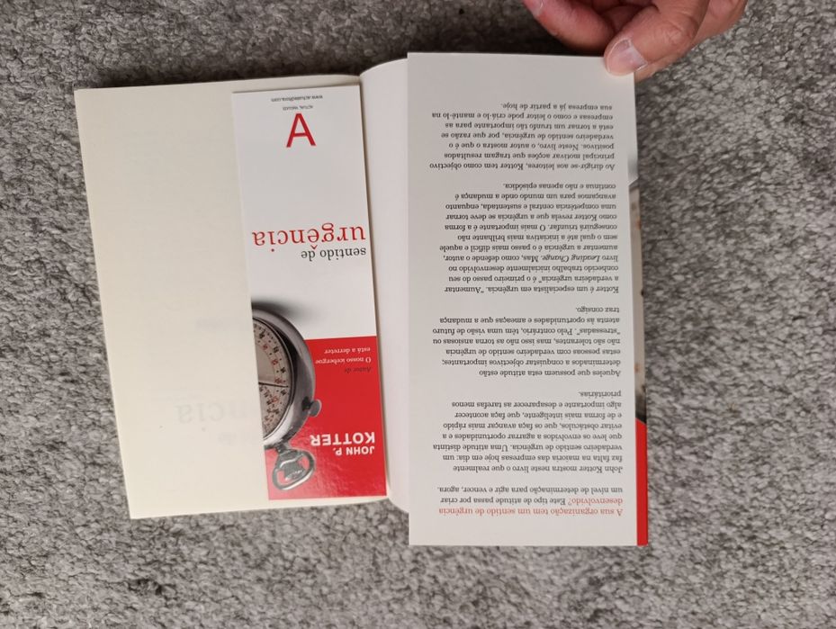 Sentido de Urgência - John P. Kotter (portes incluídos)